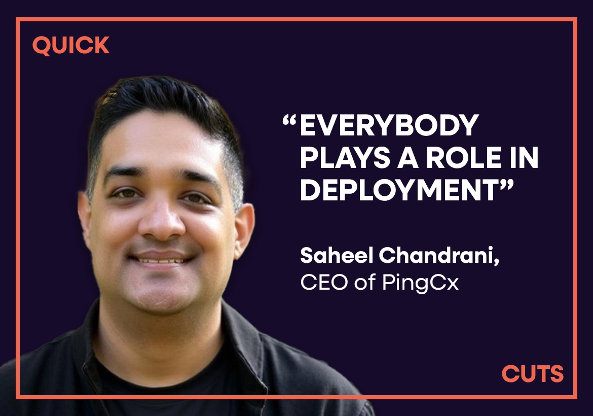 Why go to market starts in the basement with Saheel Chandrani, CEO of PingCx